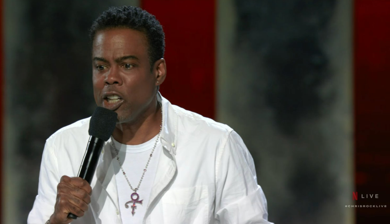 Chris Rock addressed the Will Smith Oscars slap during his Netflix comedy special on Saturday night