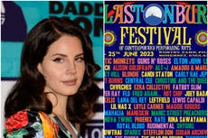 ‘We’ll see’: Lana Del Rey suggests she might pull out of Glastonbury after line-up debacle