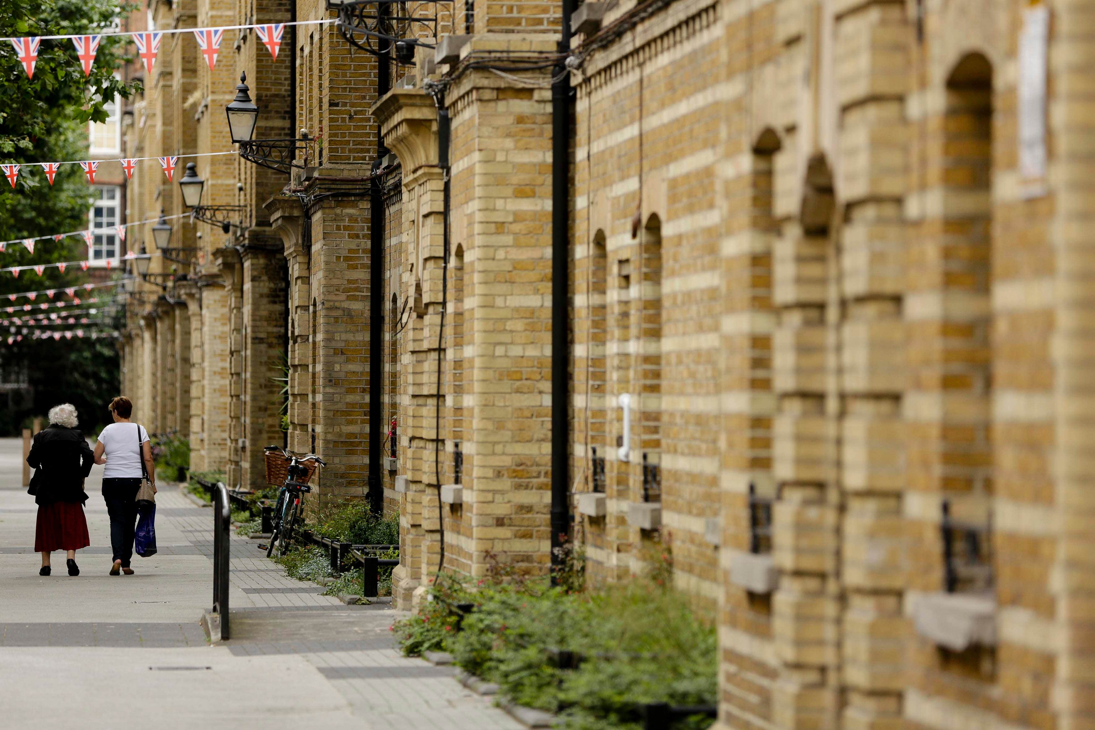 Heritage organisations have called for Government support to help retrofit Britain’s historic buildings and make them more energy efficient (Peabody via PA)