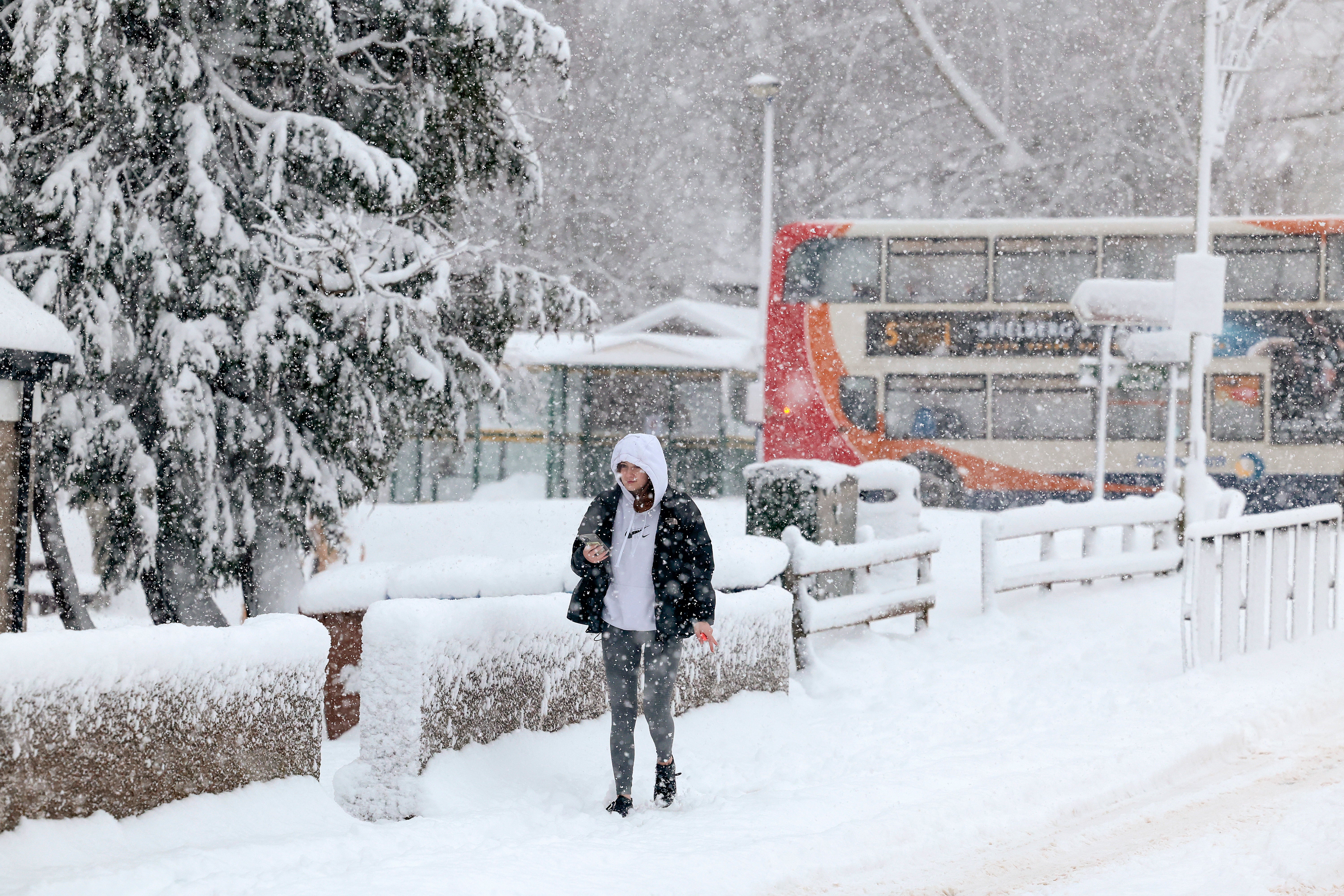 Arctic air is expected to sweep across the country this week