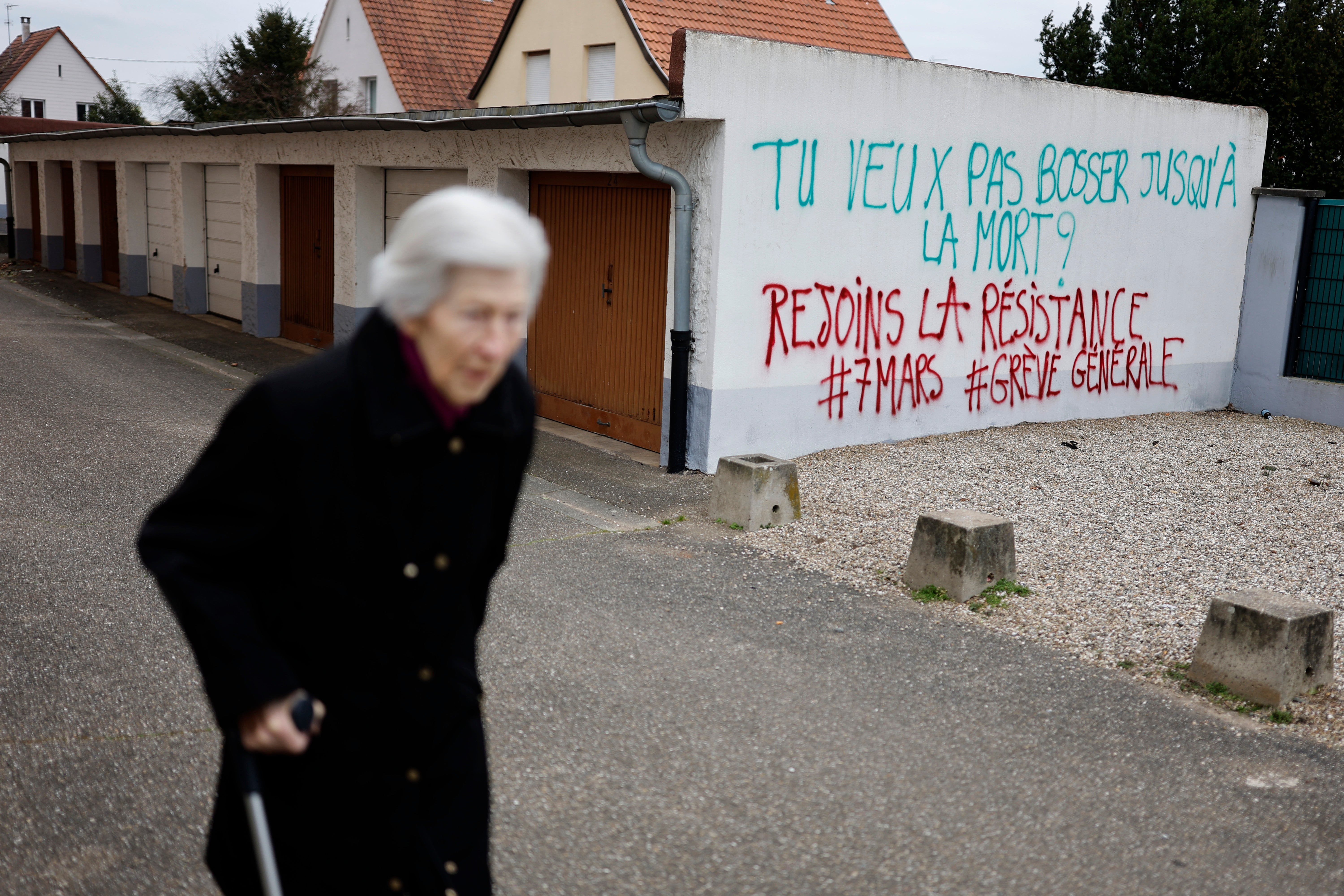 France Pension Protests