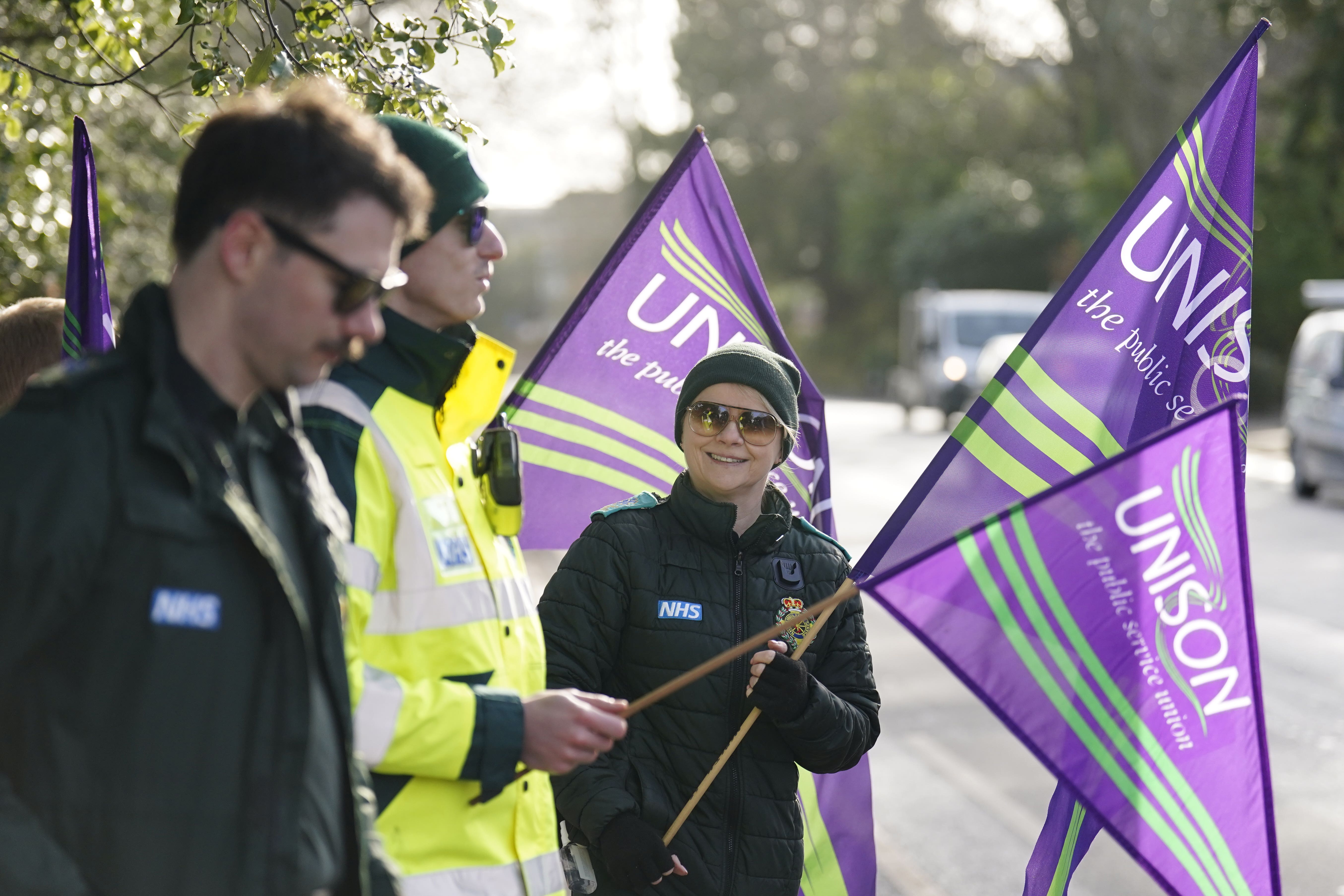 Health unions are set to enter negotiations with the Government on Tuesday (Andrew Matthews/PA)