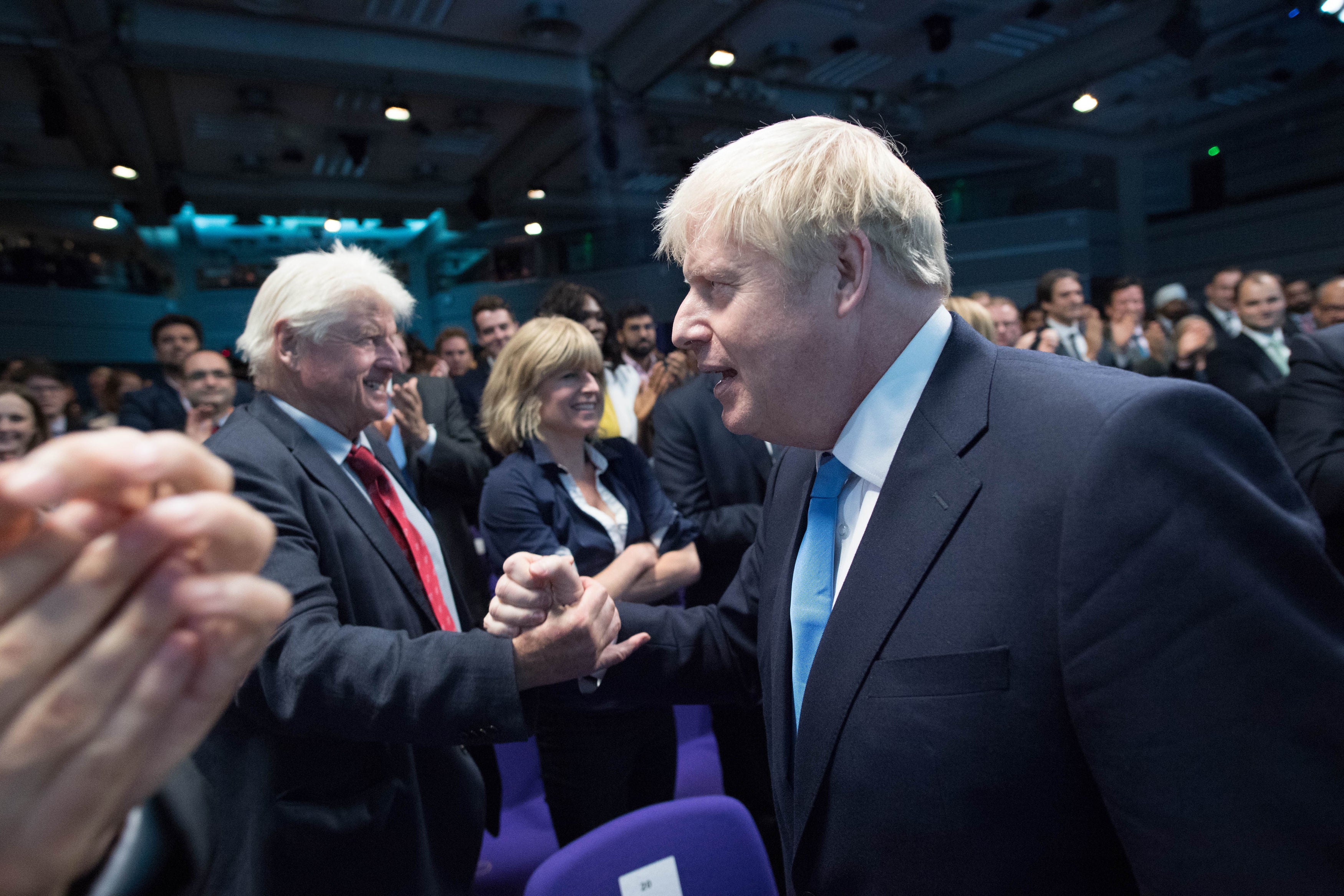 Boris Johnson has put his father forward for an award