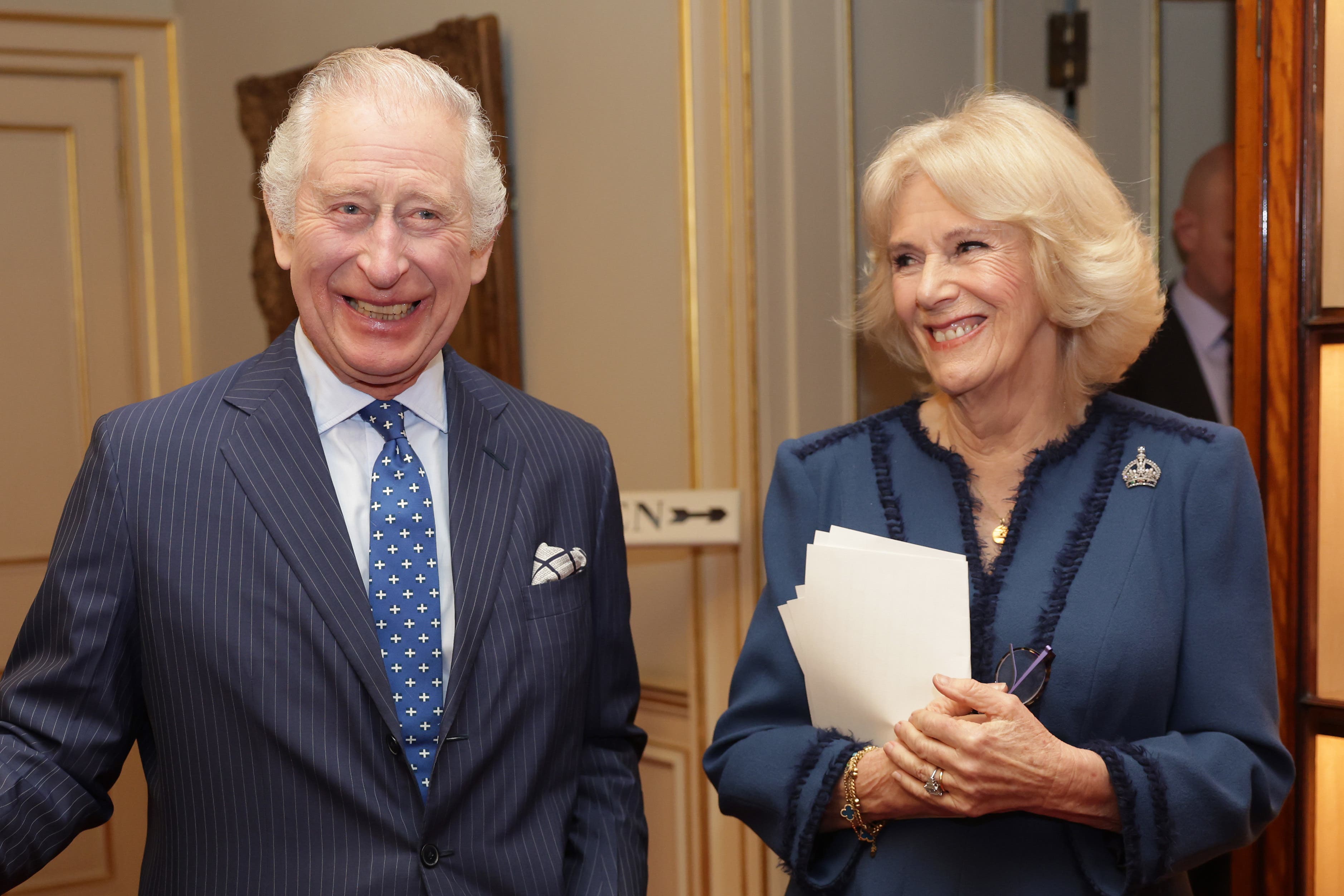 The King and Queen Consort will celebrate Colchester’s recently awarded city status before having afternoon tea in the library with people from Age UK (Chris Jackson/PA)