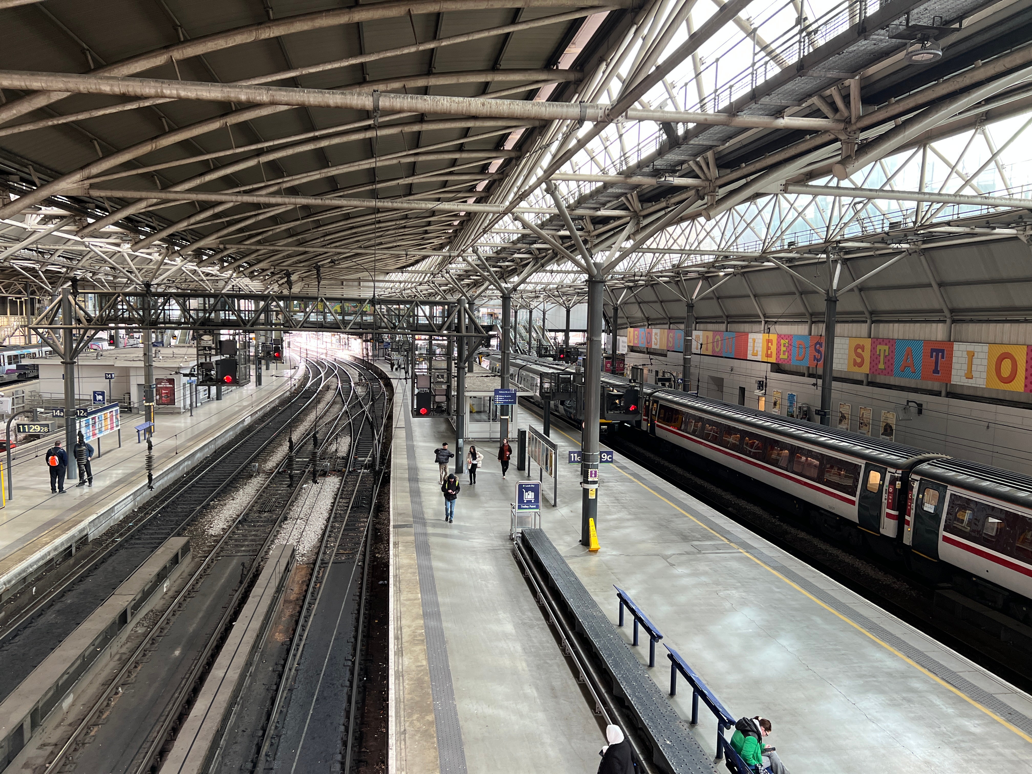 Missing persons: Leeds station in the middle of a no-strike day