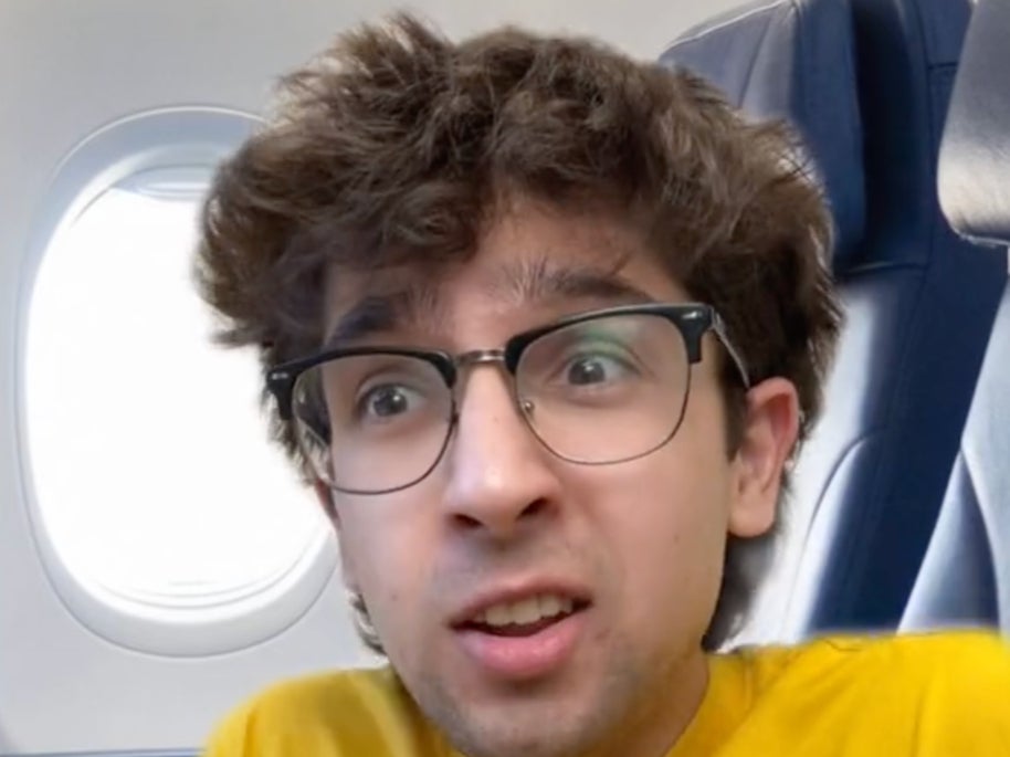 TikTok creator NDA in his ‘travel hack’ video