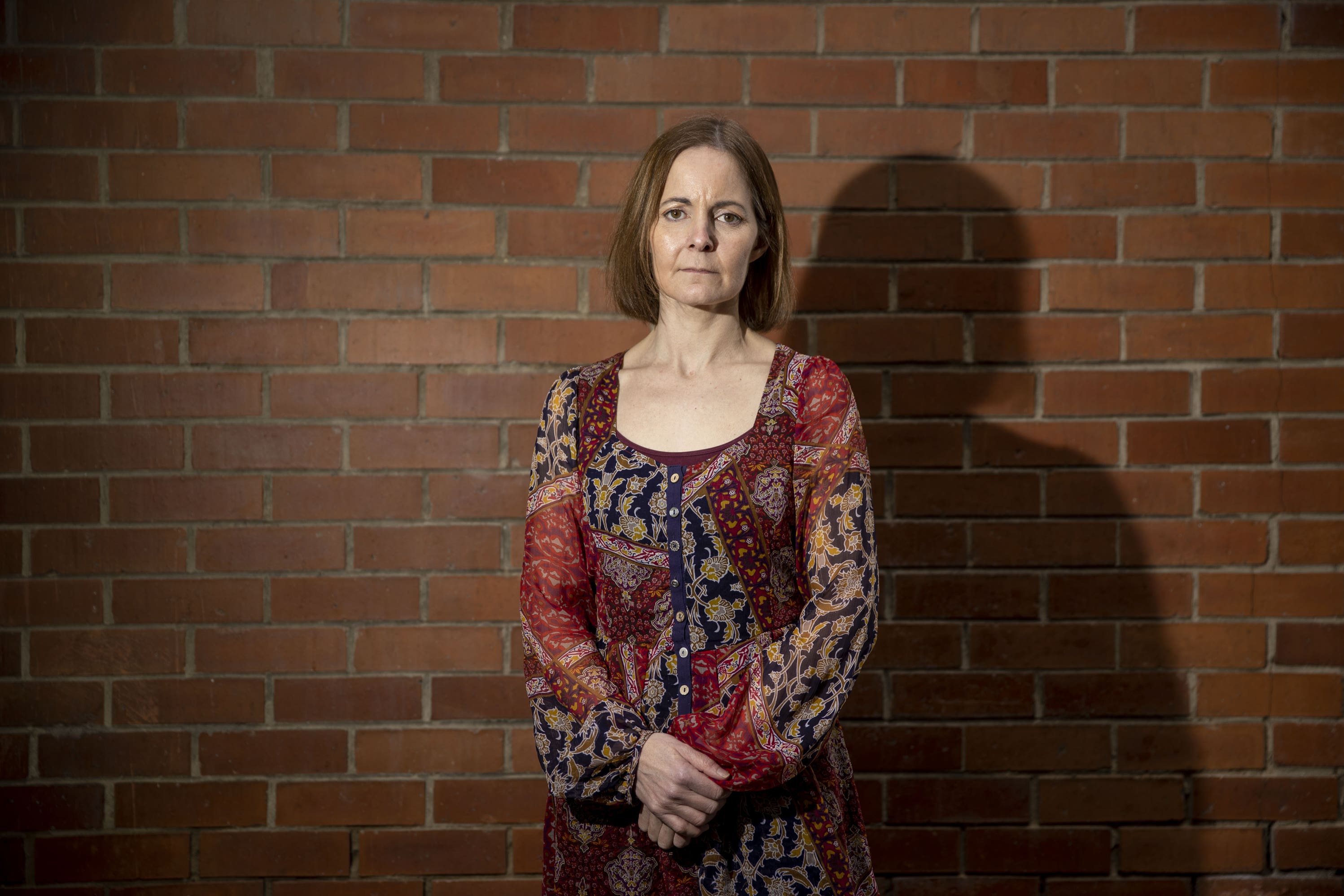 Tanya Williams-Powell, granddaughter of Thomas Niedermayer, who was abducted and murdered by the IRA in 1973, speaking at the Clayton Hotel in Belfast (PA)