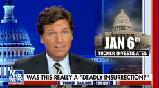 Tucker Carlson – news: Fox host’s private Trump texts revealed as he’s attacked for ‘shameful’ Jan 6 videos