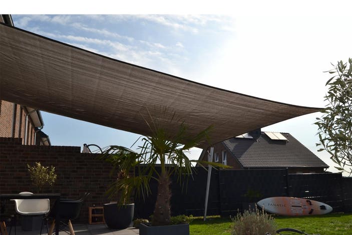 Dakota Fields minquadale 4m x 5m rectangular shade sail