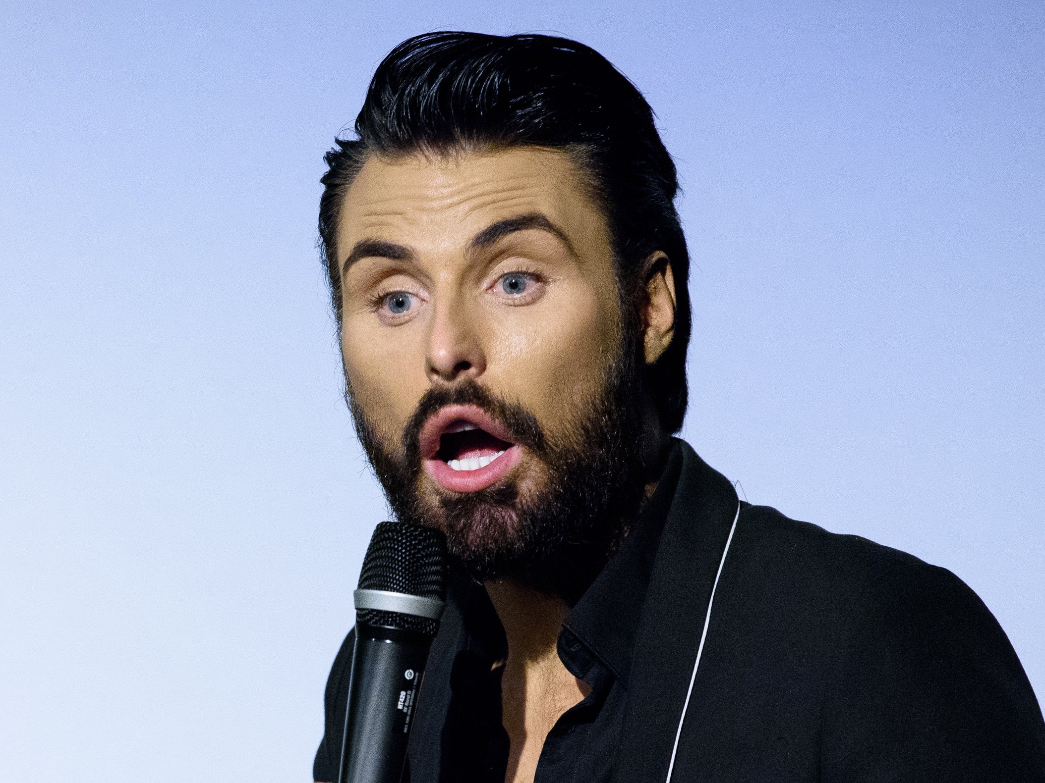 Rylan Clark photographed in 2018