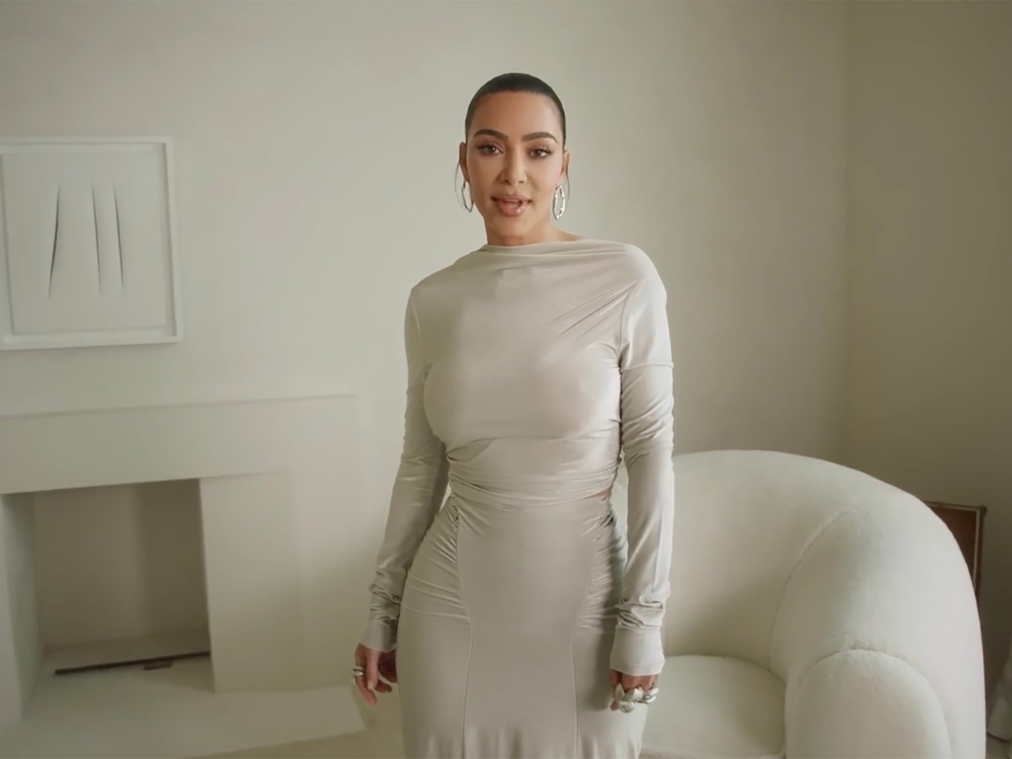 Kim Kardashian gives a tour to ‘Vogue’ of her eerily sparse $23m Los Angeles mansion in February 2022