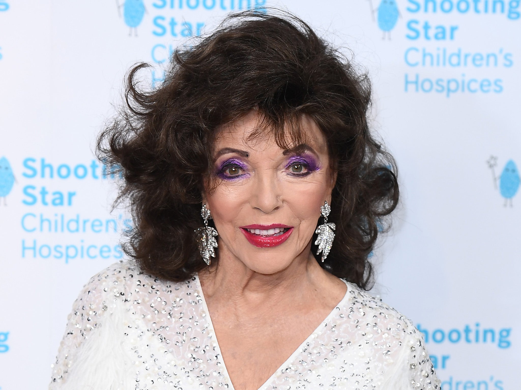 Joan Collins said that King Charles was ‘charming’ when he presented her damehood