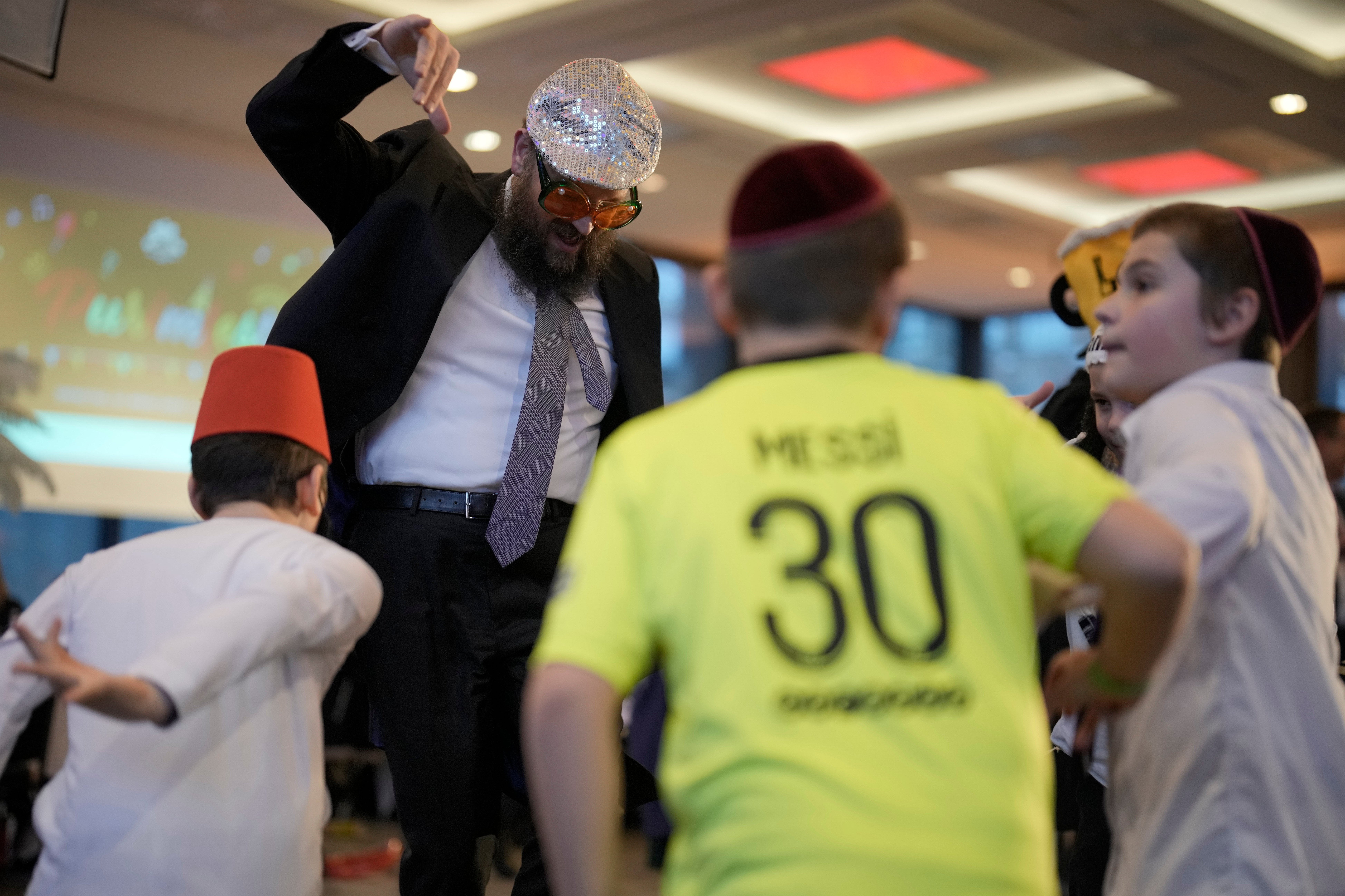 Germany Ukraine Refugees Purim