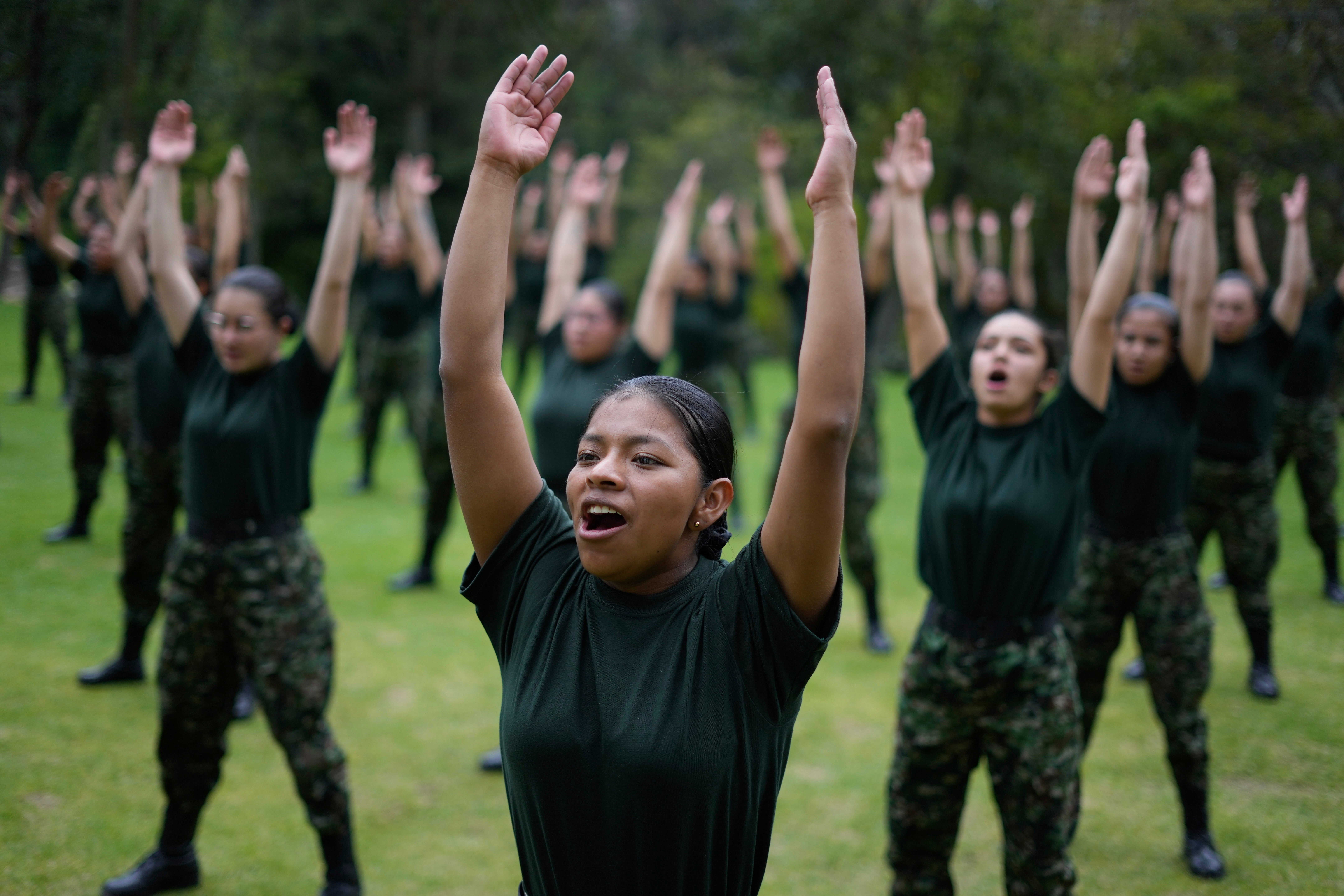 Colombia Military Women