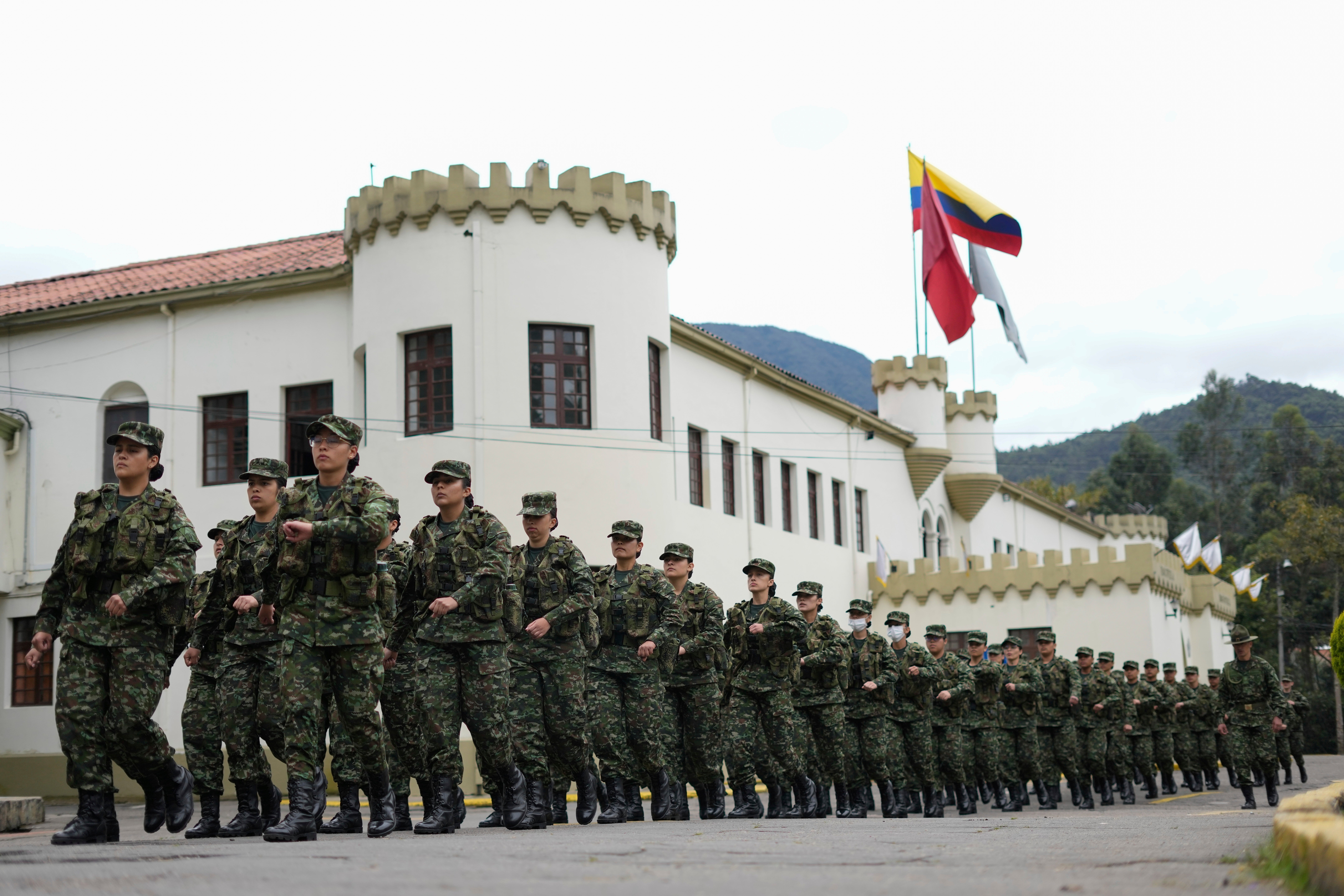 Colombia Military Women