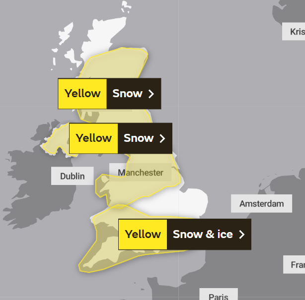 More snow is expected through the week