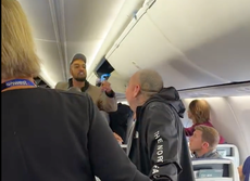 ‘I will die for my family’: Fight erupts on Southwest Airlines flight after passenger bumps into man’s wife