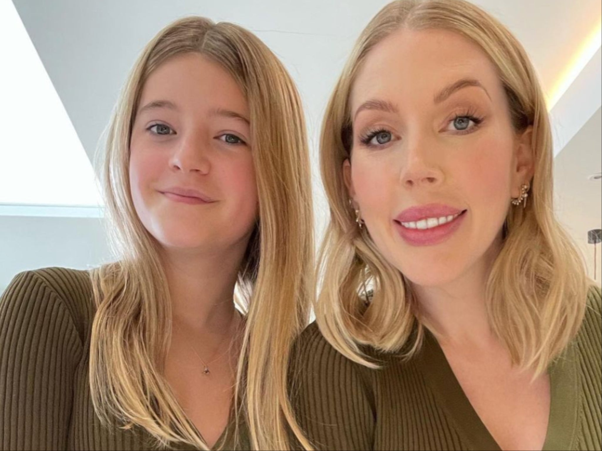 Katherine Ryan and her daughter Violet