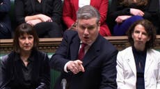 Starmer challenges Sunak on small boats legislation in fiery PMQs