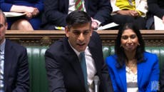 Rishi Sunak calls Keir Starmer ‘just another lefty lawyer’ in heated PMQ exchange