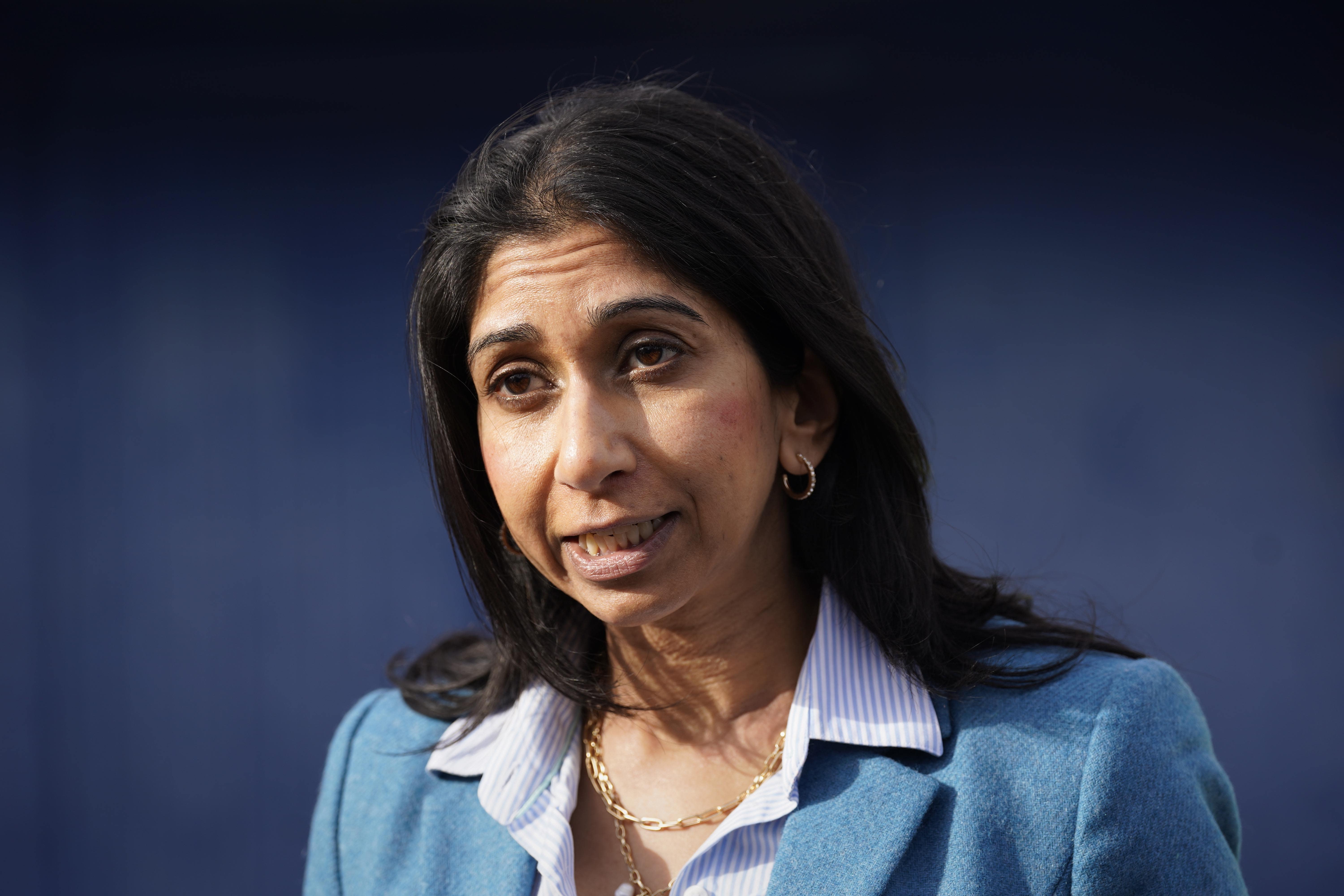 Home secretary Suella Braverman has admitted plan could breach ECHR