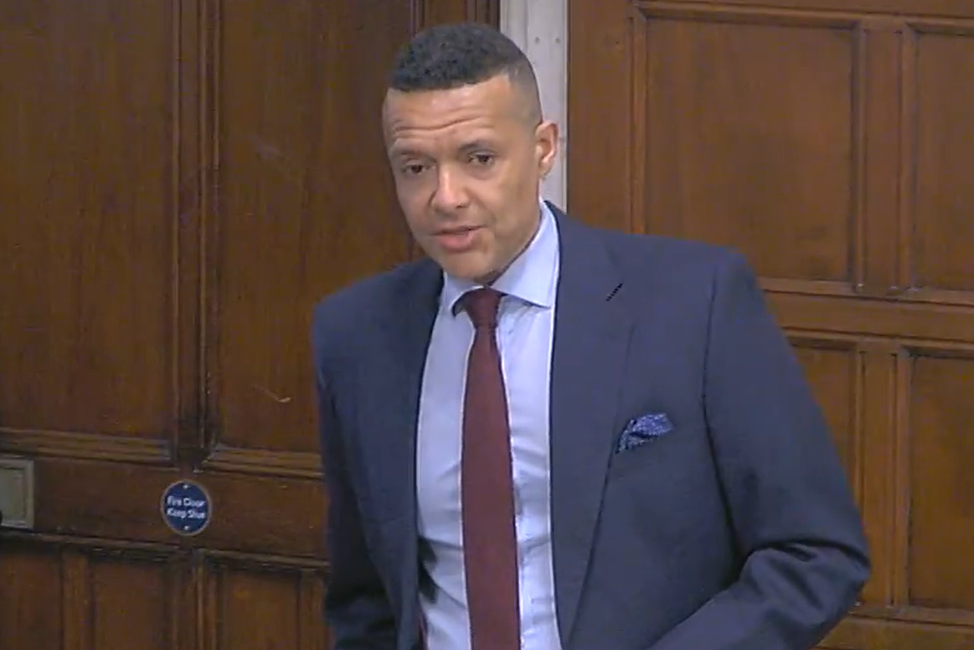 Labour MP Clive Lewis has called for Caribbean countries to be paid reparation by the UK for the impact of slavery (UK Parliament/Parliament TV/PA)