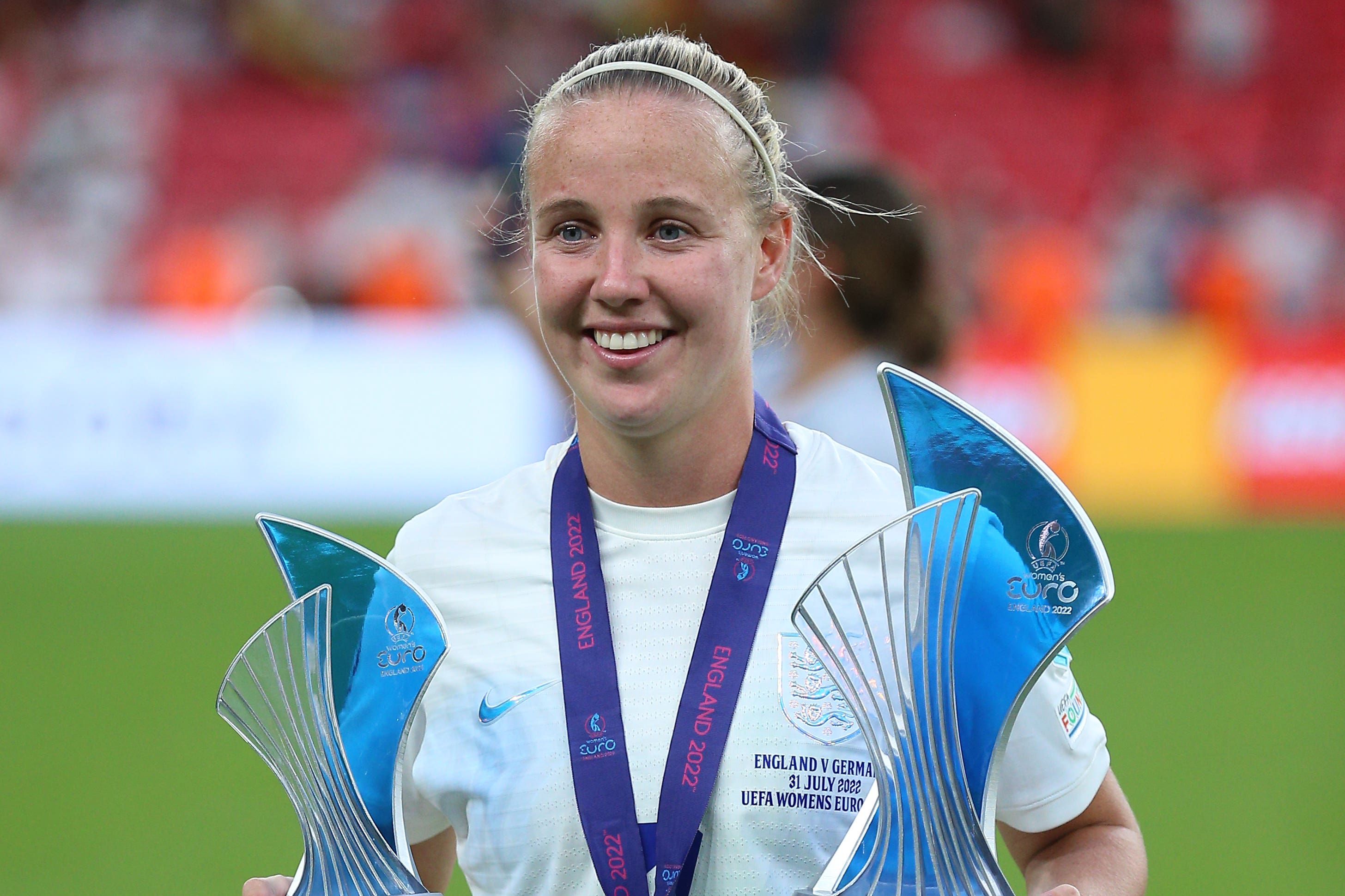 England’s Beth Mead (Nigel French/PA)