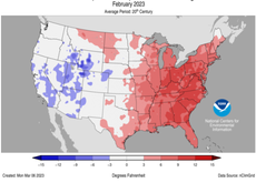 These 12 US states had the hottest January and February ever recorded