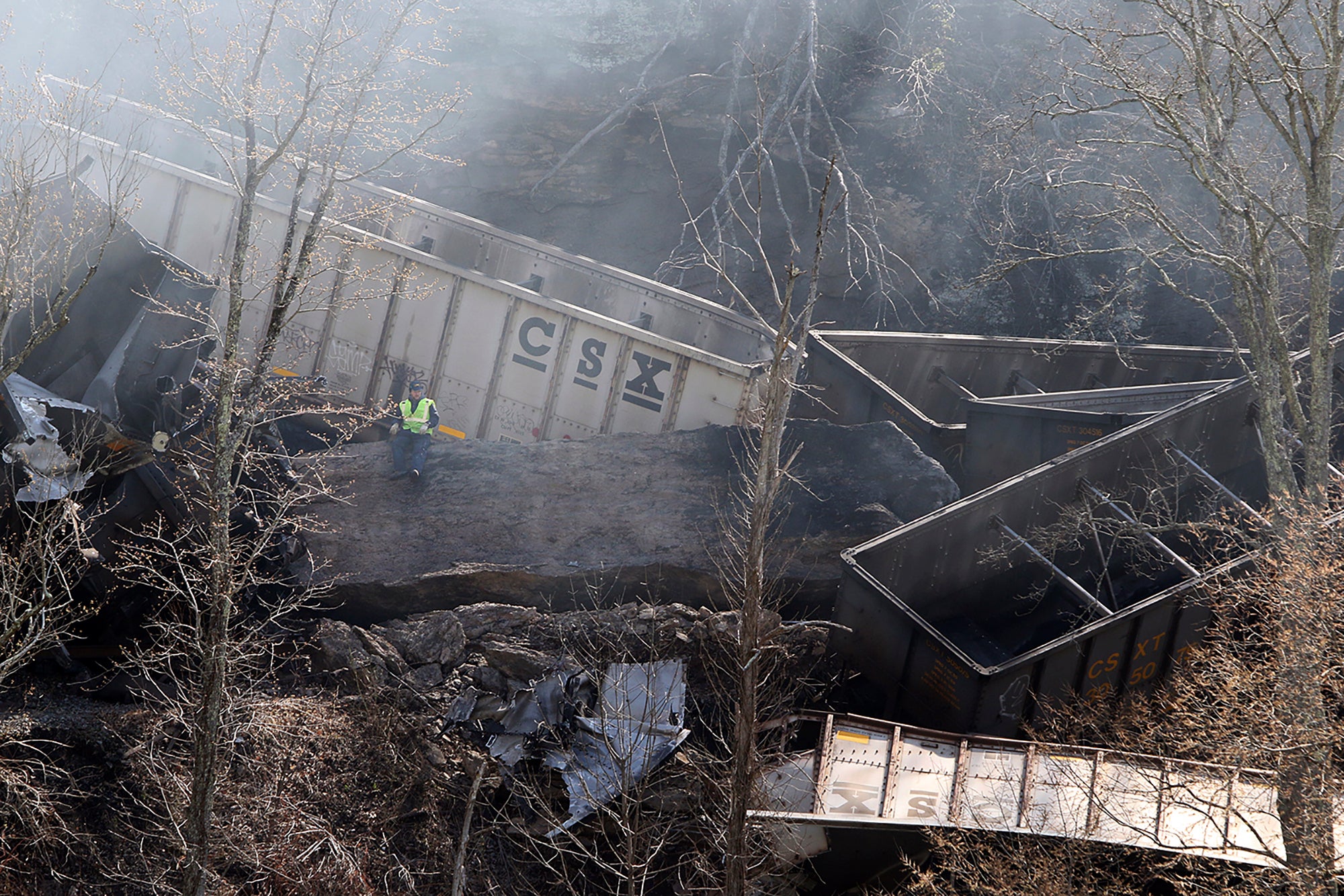 Train-Derailment West-Virginia
