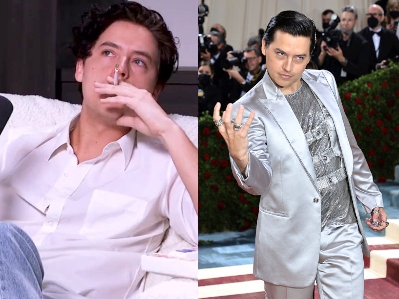Cole Sprouse roasted for smoking indoors on Call Her Daddy: ‘He gives me the ick’