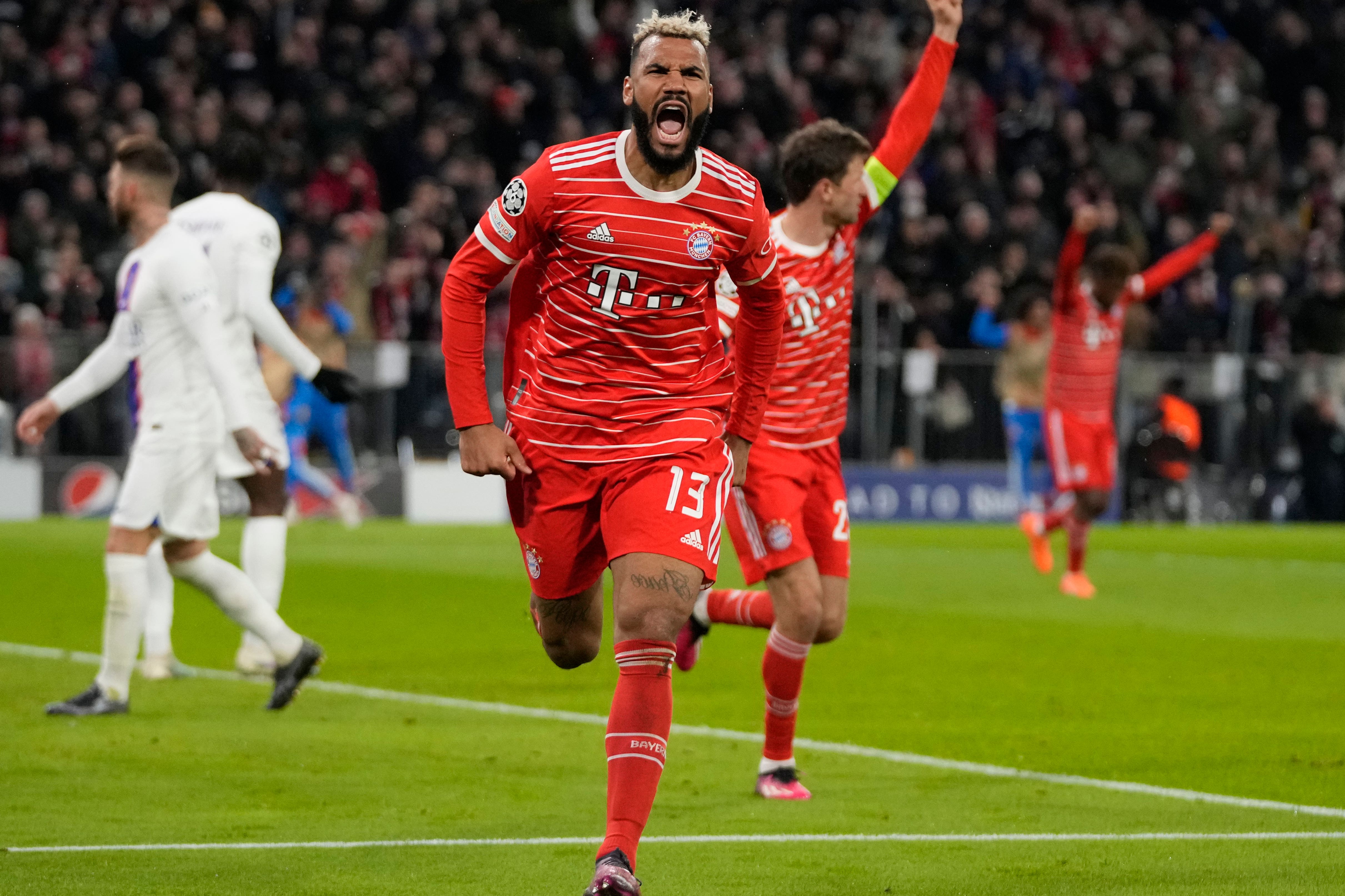 Bayern’s Eric Maxim Choupo-Moting helped knock out his former club