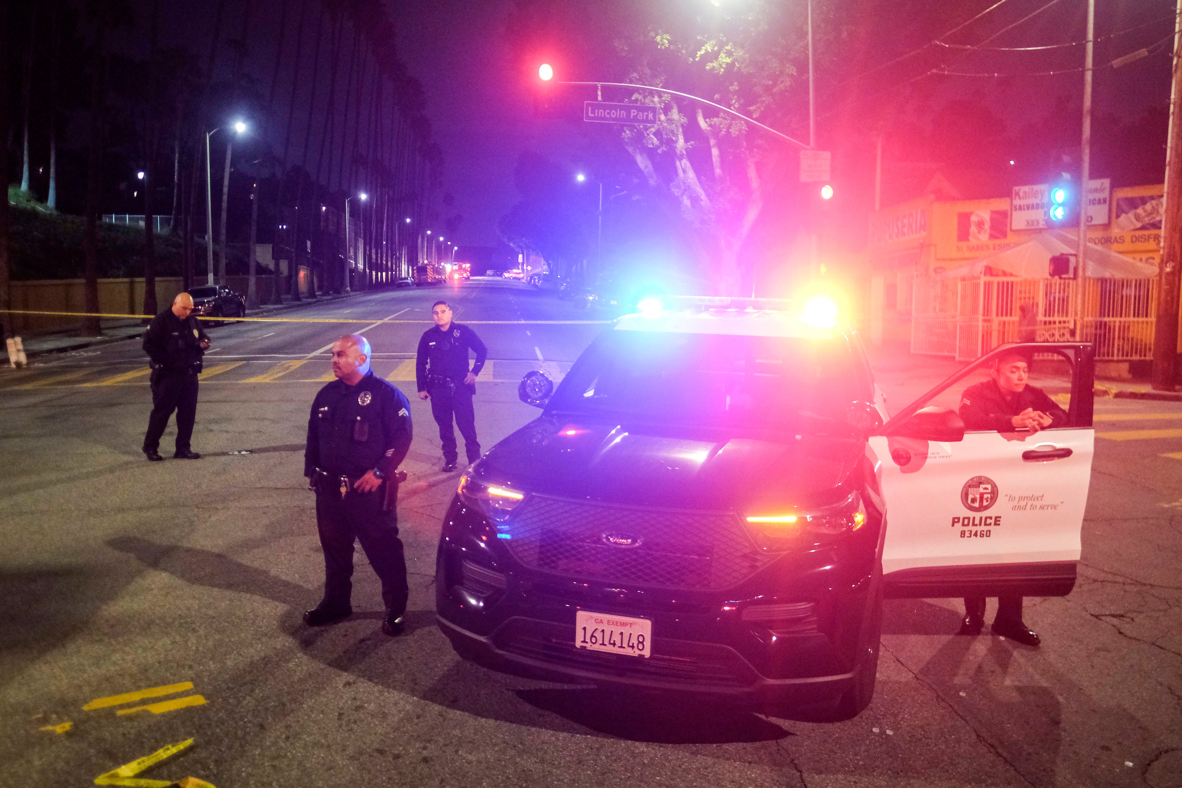 Los Angeles Officers Shot