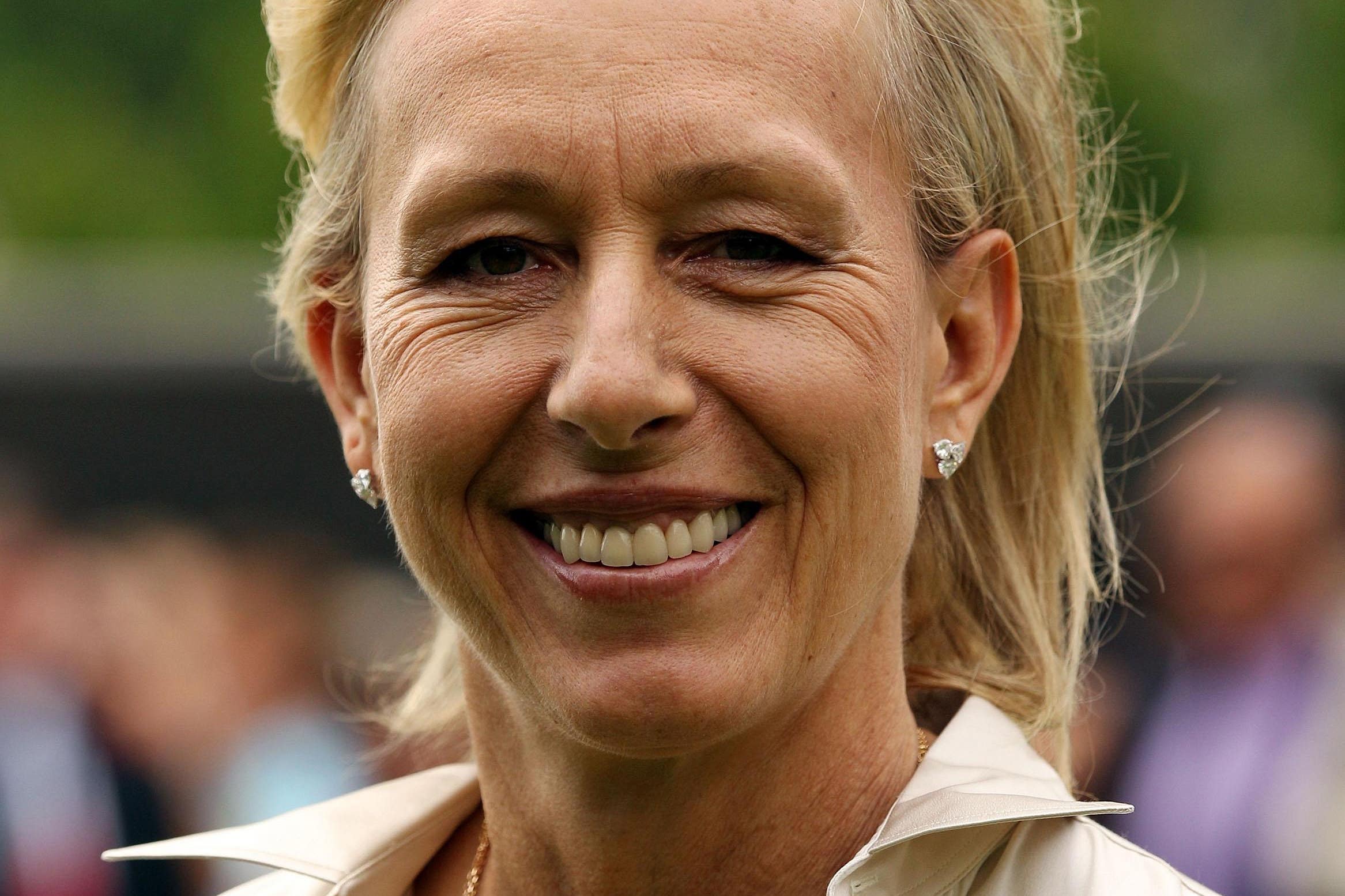 Martina Navratilova is patron of The Lesbian Project (Oli Scarff/PA)