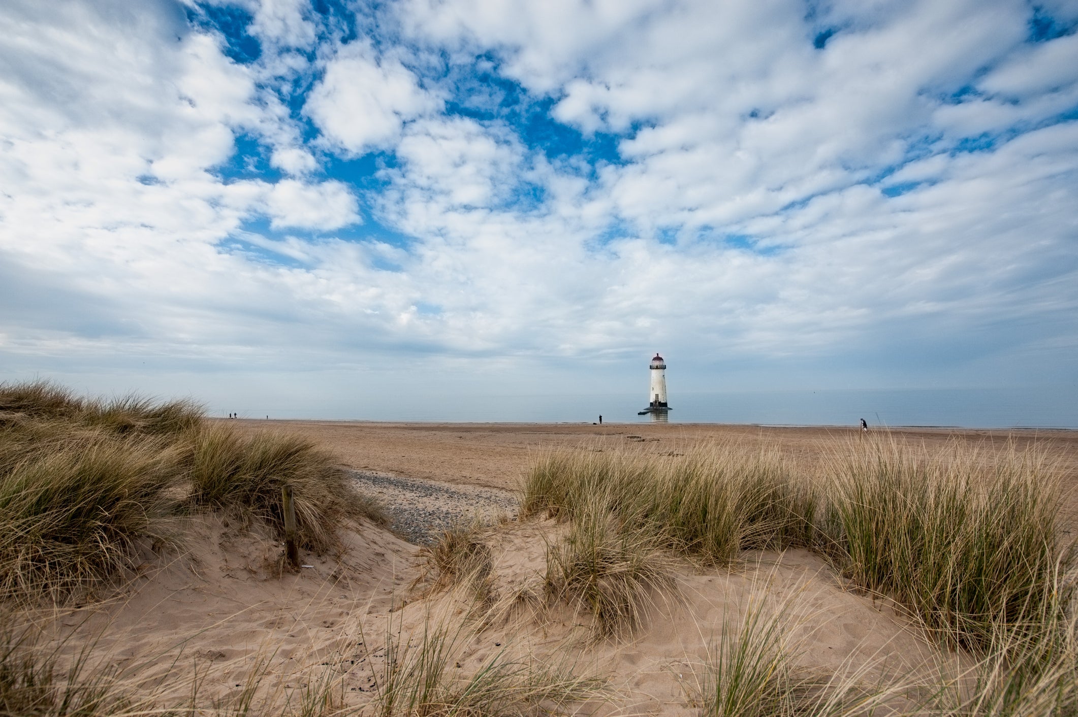 Talacre Beach near Prestatyn, Wales