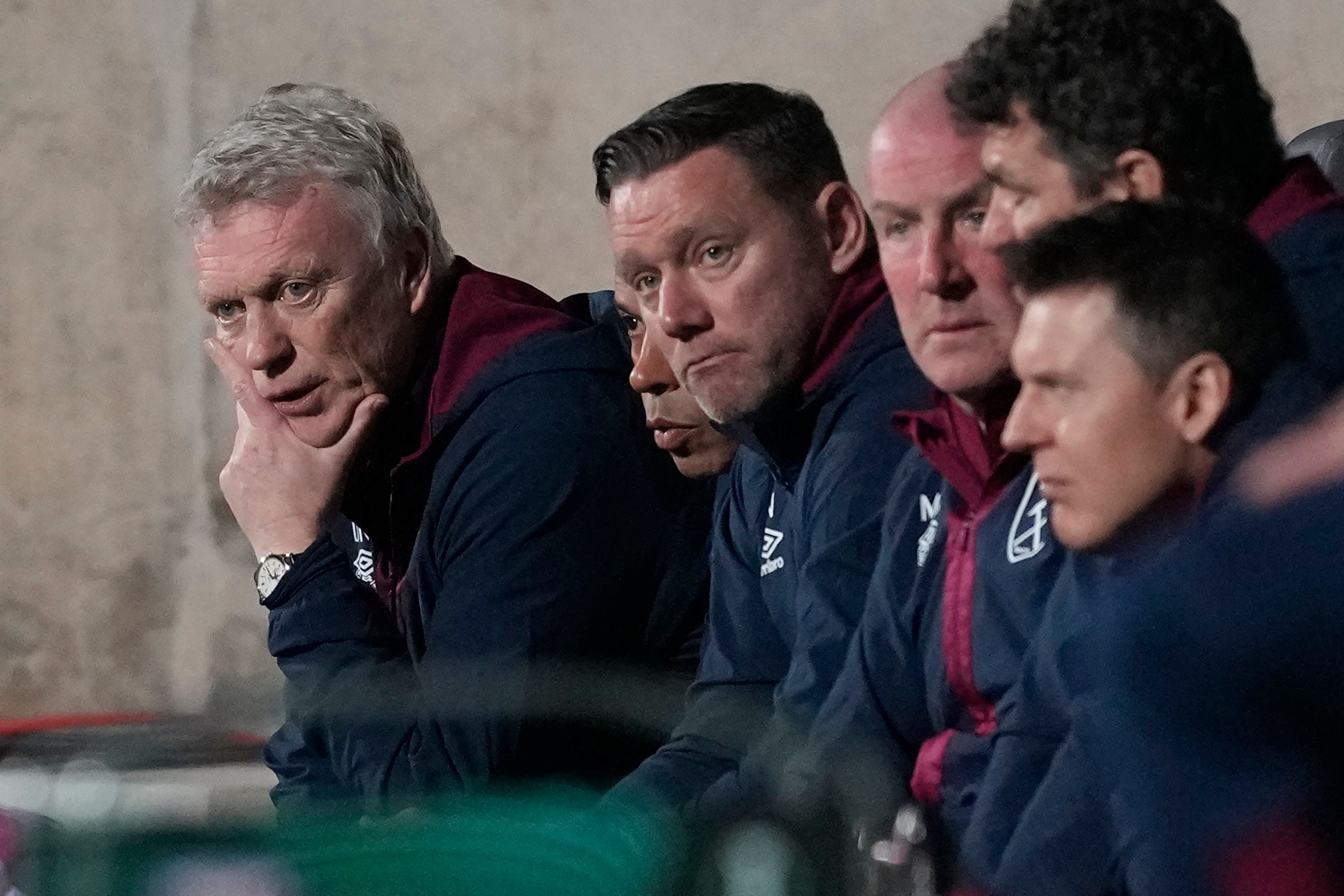 David Moyes saw his West Ham side win 2-0 in Cyprus (Petros Karadjias/AP).