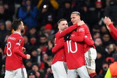 Manchester United repay Erik ten Hag’s faith to take charge of Real Betis tie