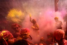 Anger in India as Japanese tourist seen molested on Delhi street during Holi