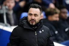 Brighton manager Roberto De Zerbi ‘happy’ to be linked with Tottenham job