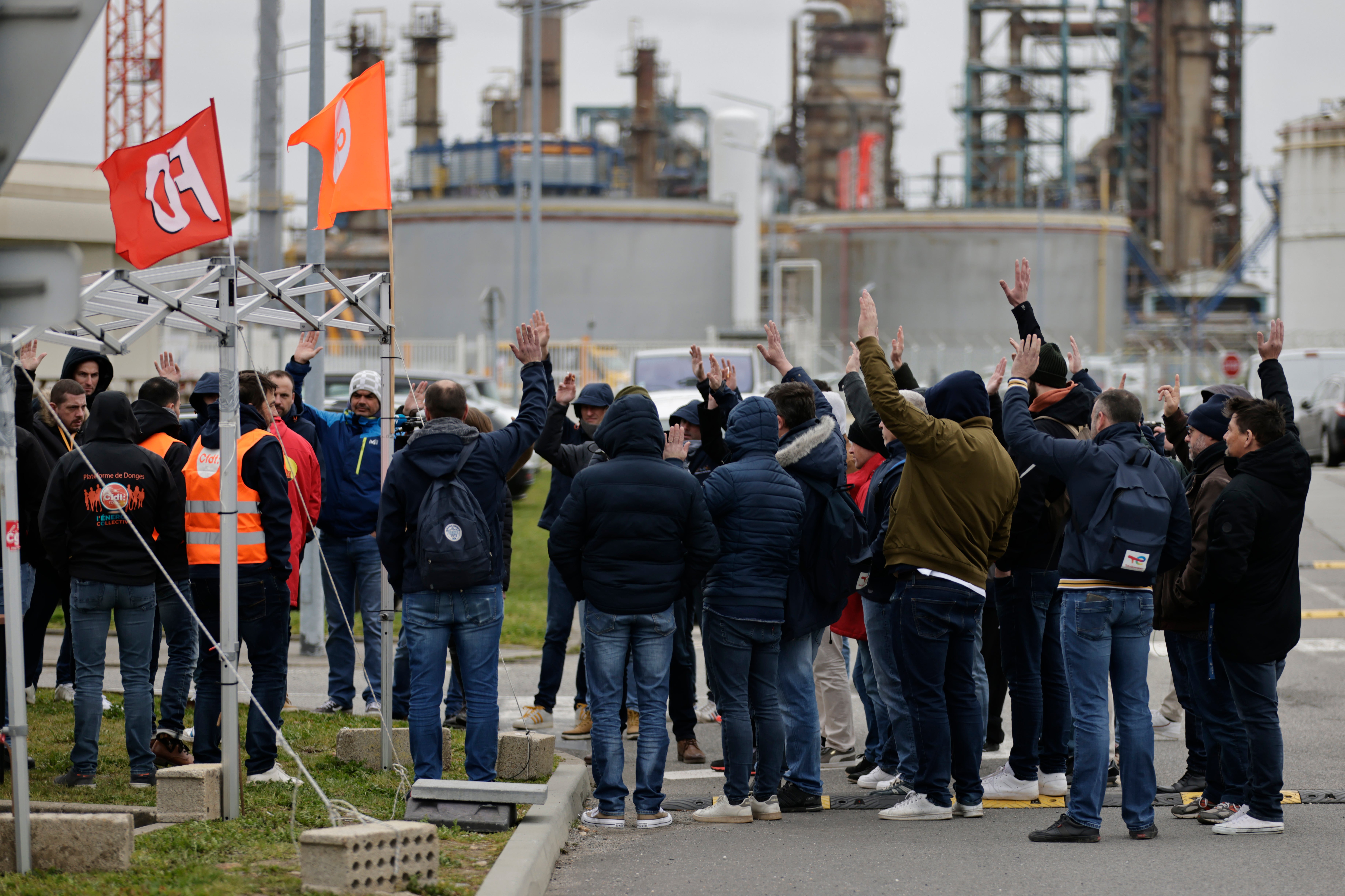 France Pension Protests