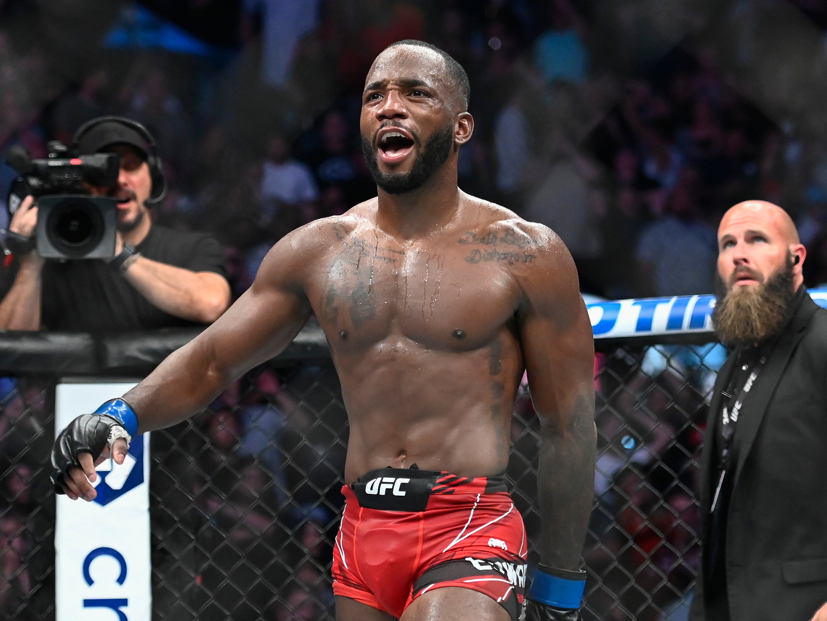 His brother Leon Edwards produced an identical knockout nearly three years to the day when he won UFC gold