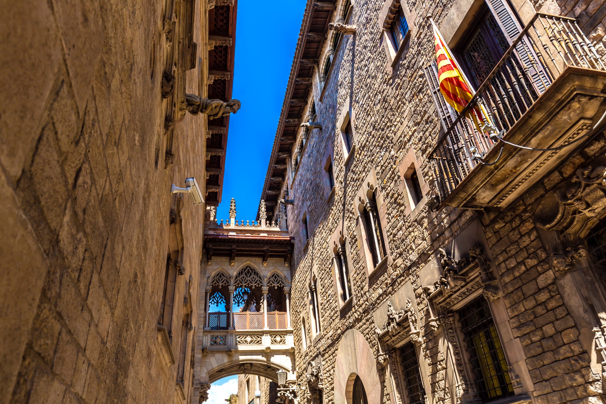 Barri Gotic is the city’s gothic quarter