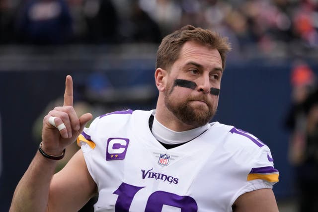 <p>Amidst the Vikings' offensive struggles, Thielen found himself rarely used.</p>