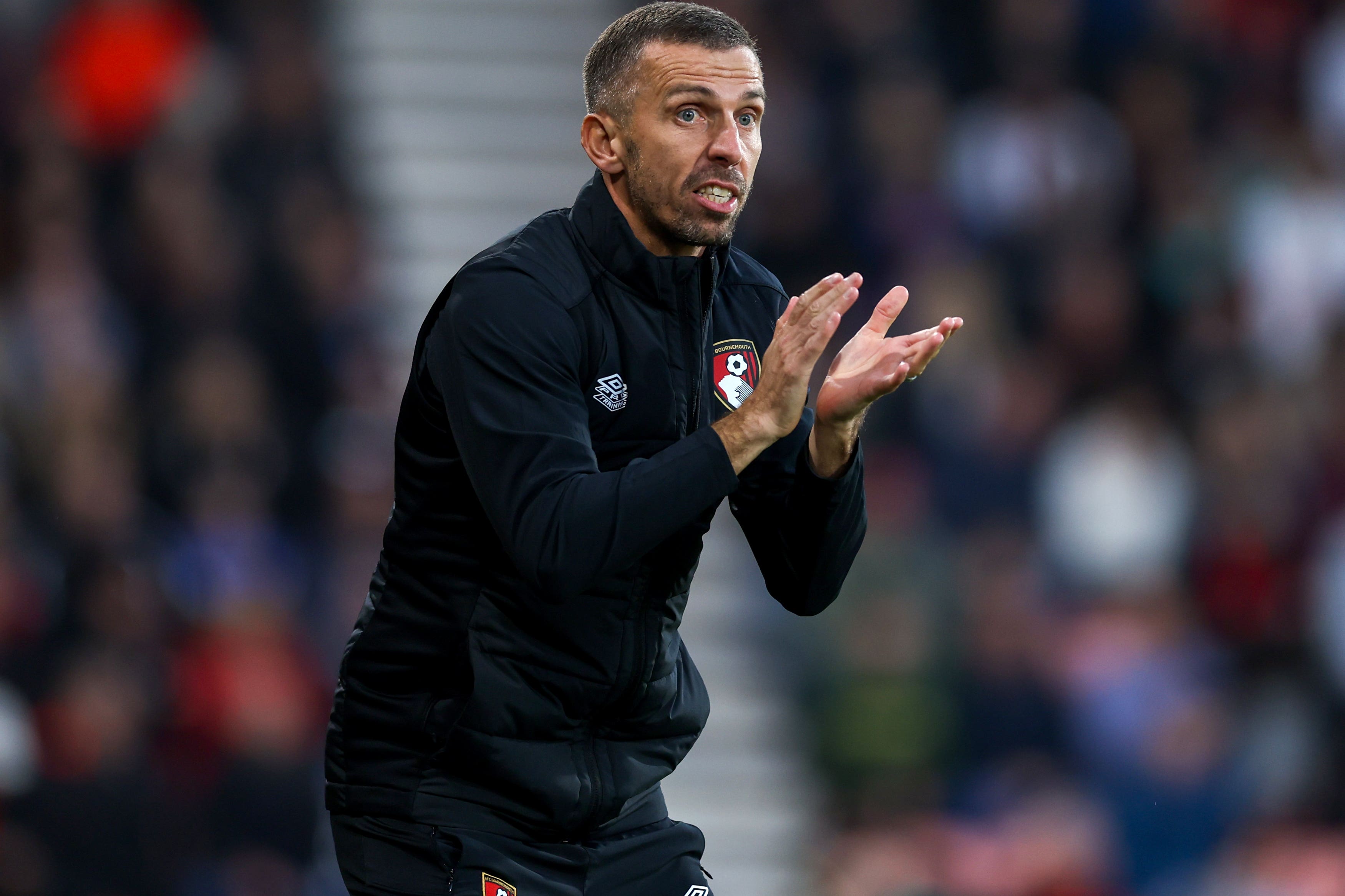 Bournemouth manager Gary O’Neil saw his side lose 3-2 at Arsenal last weekend after being 2-0 up (Steven Paston/PA)