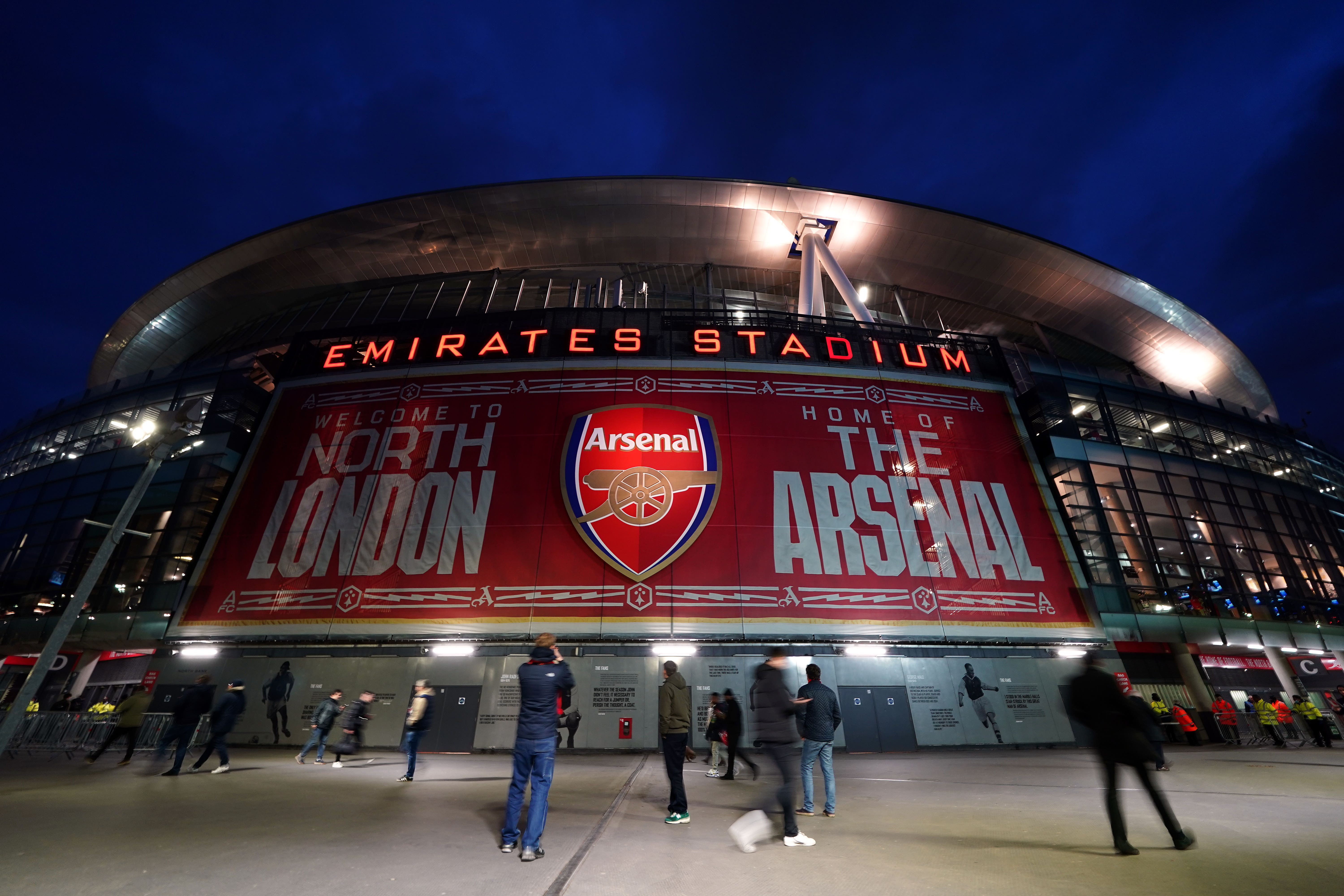 A sign language service is available at every Arsenal home game (John Walton/PA)