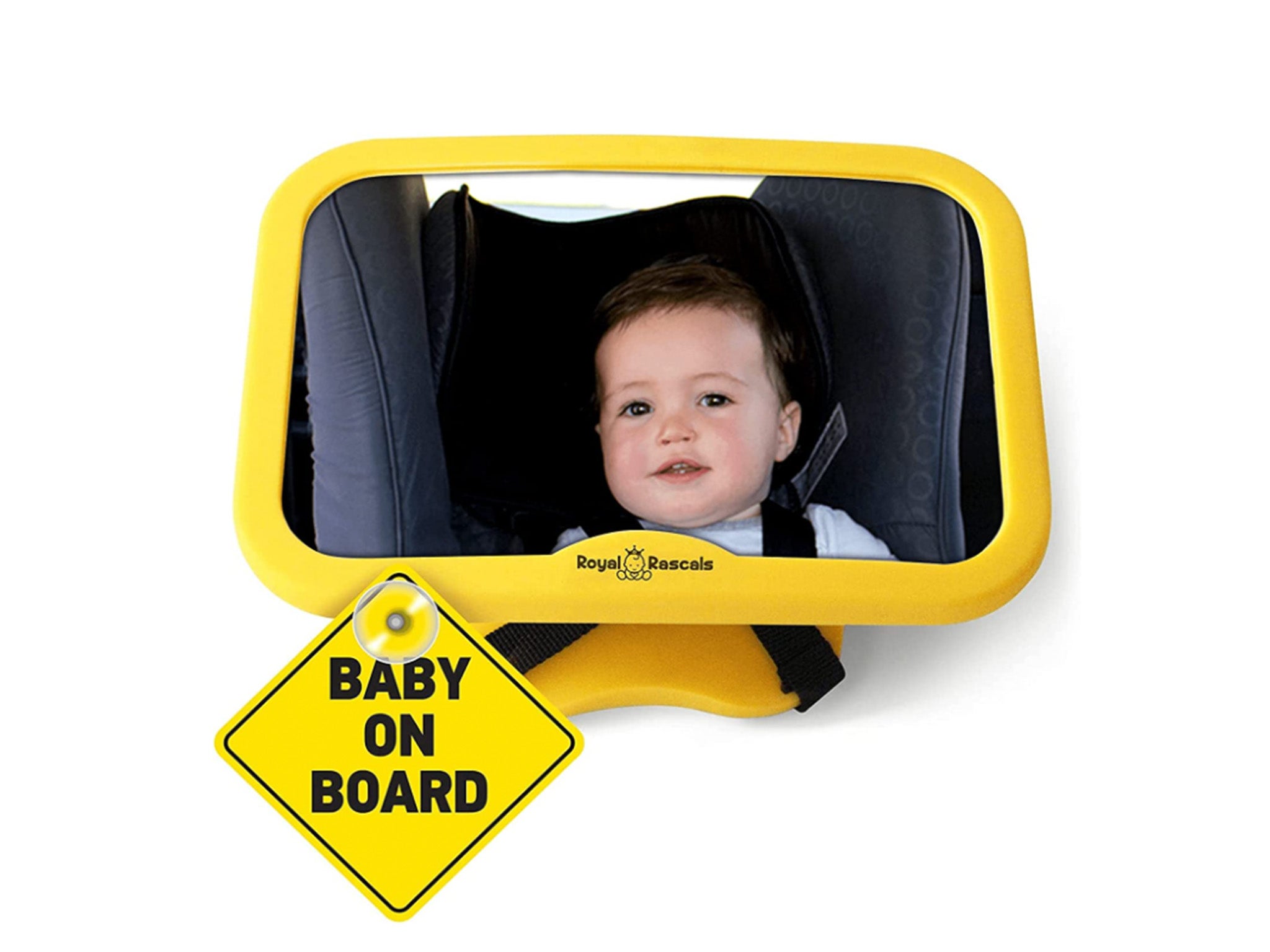 Royal Rascals baby car mirror