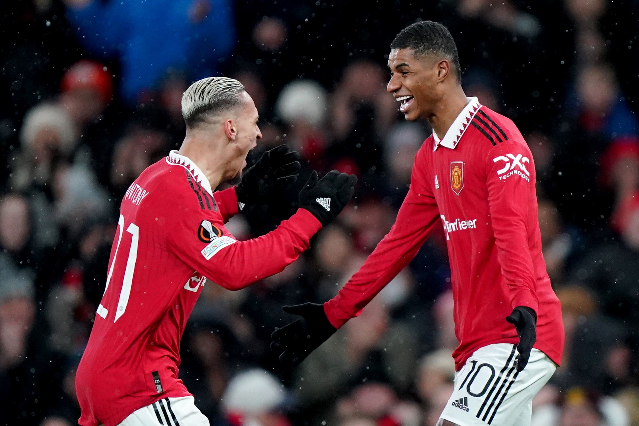 Marcus Rashford (Tim Goode/PA)