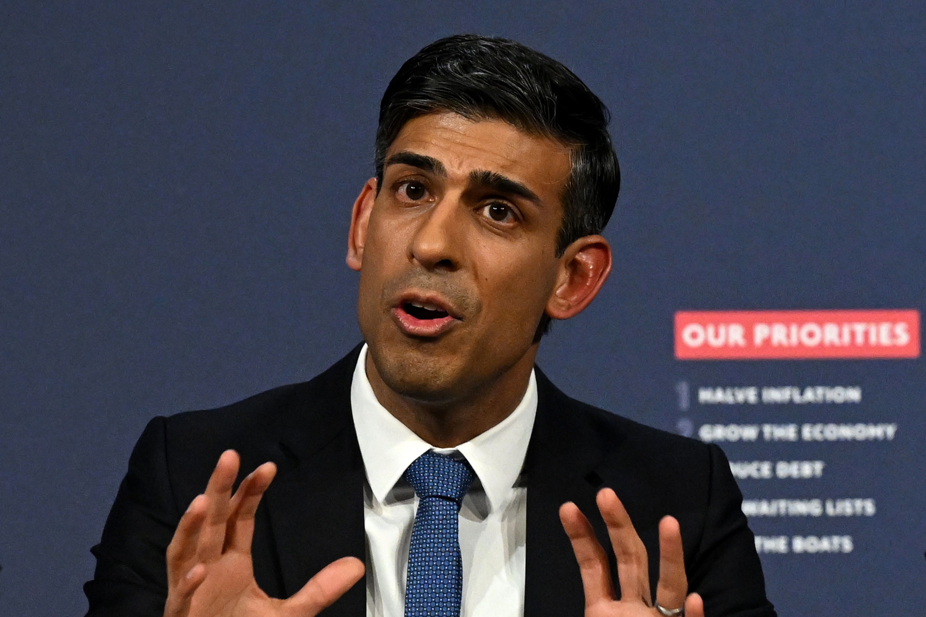 Prime Minister Rishi Sunak (Leon Neal/PA)