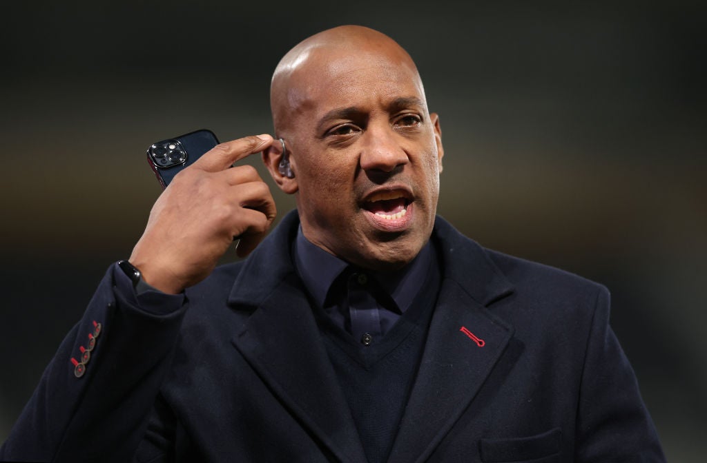 Dion Dublin former professional footballer, television presenter and pundit