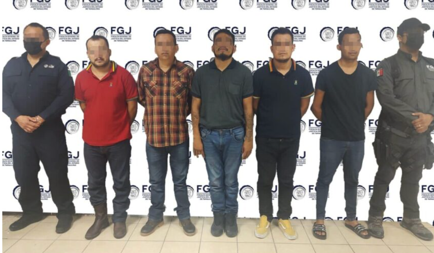 Antonio de Jesús “V”, Luis “V”, Ever Noel “H”, Juan Francisco “L” and Gustavo “M” have been arrested in the investigation into the kidnapping of four US nationals