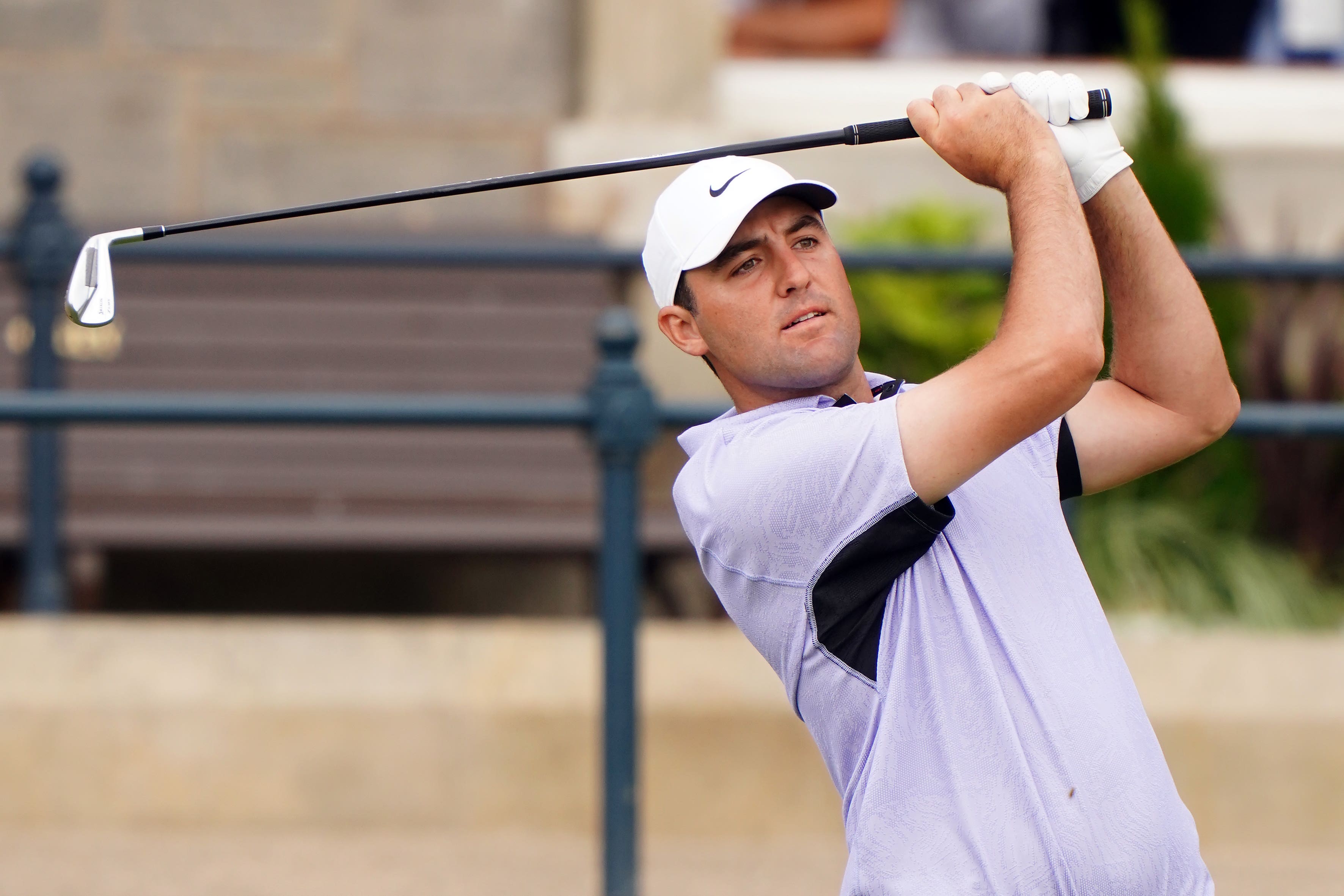 Scottie Scheffler leads the way at the Players Championship (Jane Barlow/PA)